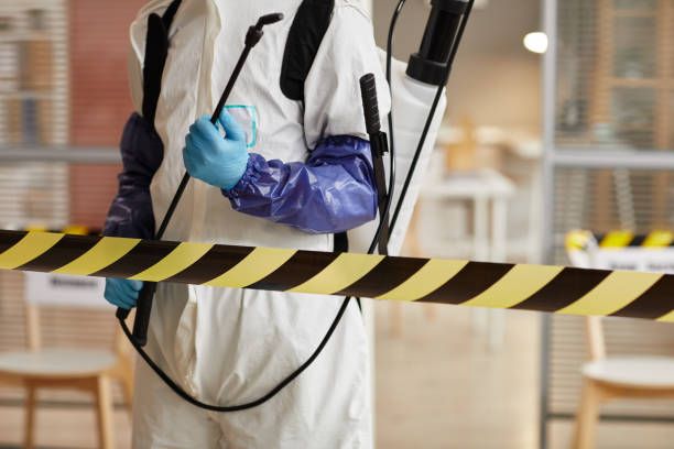 Professional Trauma Scene Cleanup technician working in Alpine, NJ